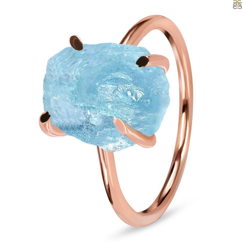 Princess 1.5ct Emerald Cut Aquamarine 18K White Gold Diamond Three Stone  Engagement Ring:Jian London:18K Gold Rings