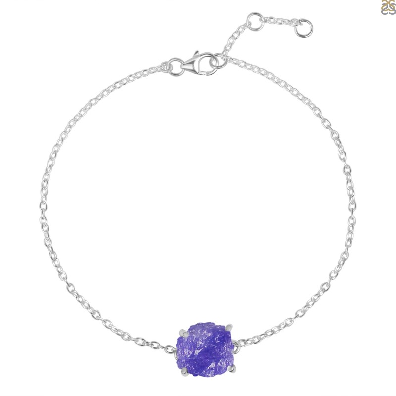 6mm Natural Blue Tanzanite Bracelet For Women Lady Men Healing Wealth Gift  Beads Reiki Crystal Gemstone Strands Jewelry Aaaaa - Bracelets - AliExpress