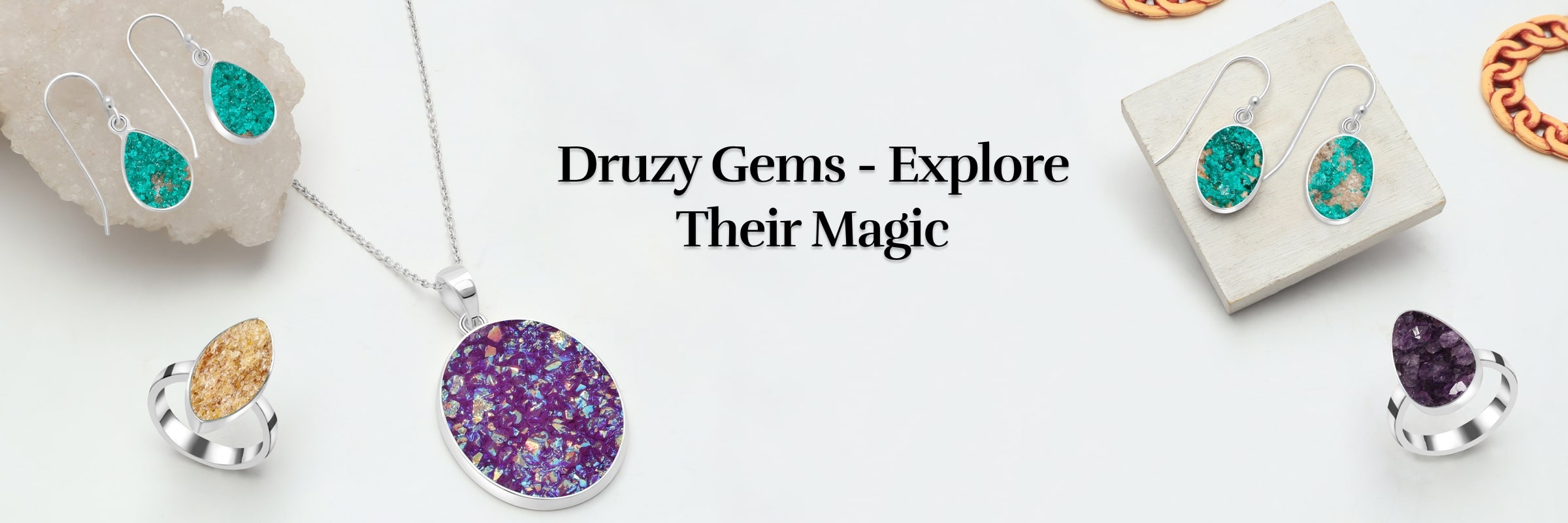 Types of Druzy Stone