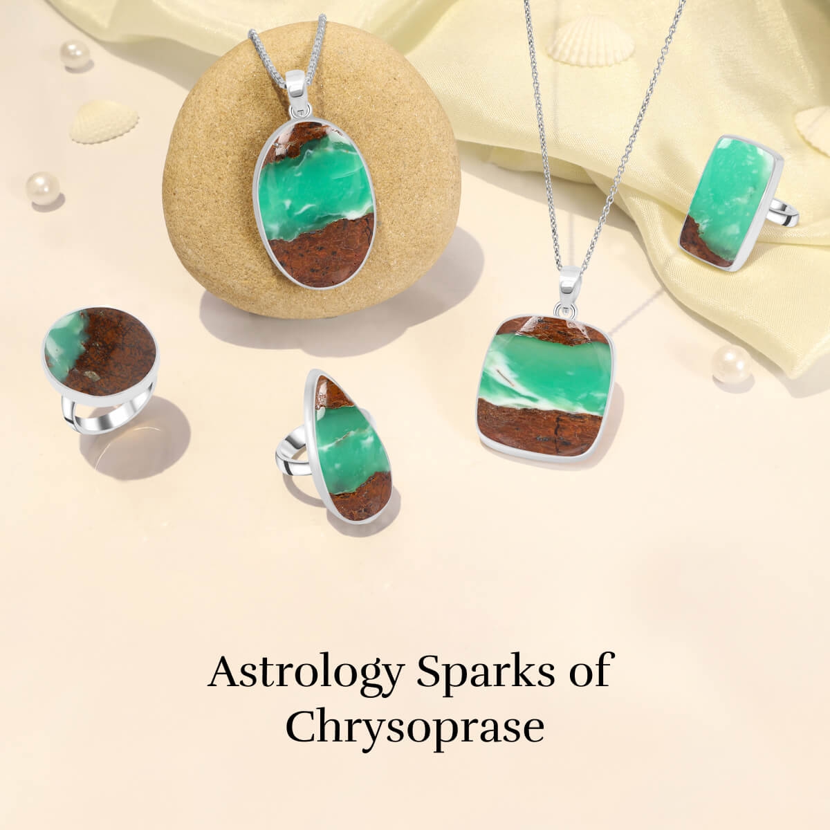 Serene Melody: Chrysoprase Carving Watermelon Necklace 6.5mm to 7mm –  gemsrushindia