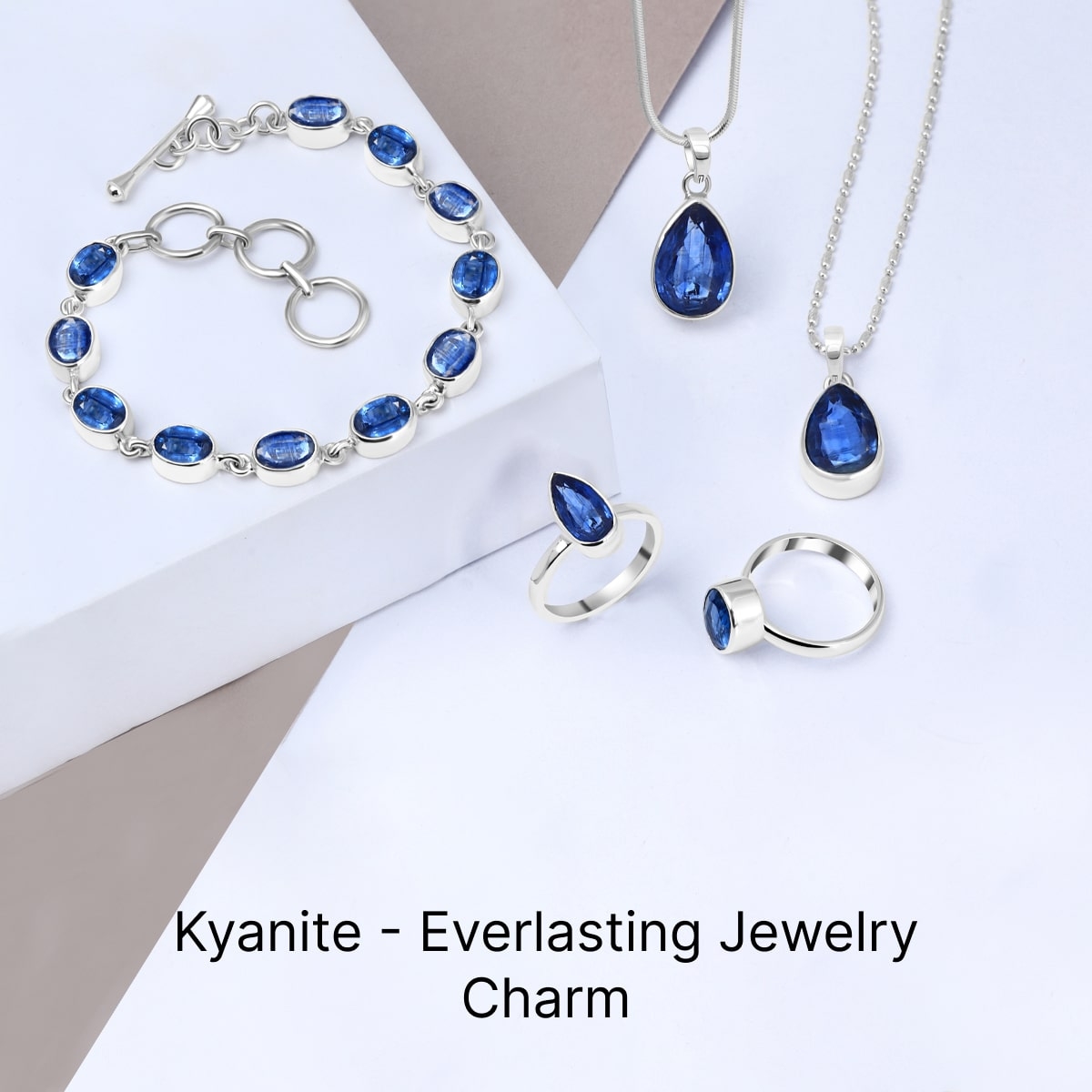 Sterling Kyanite Jewelry