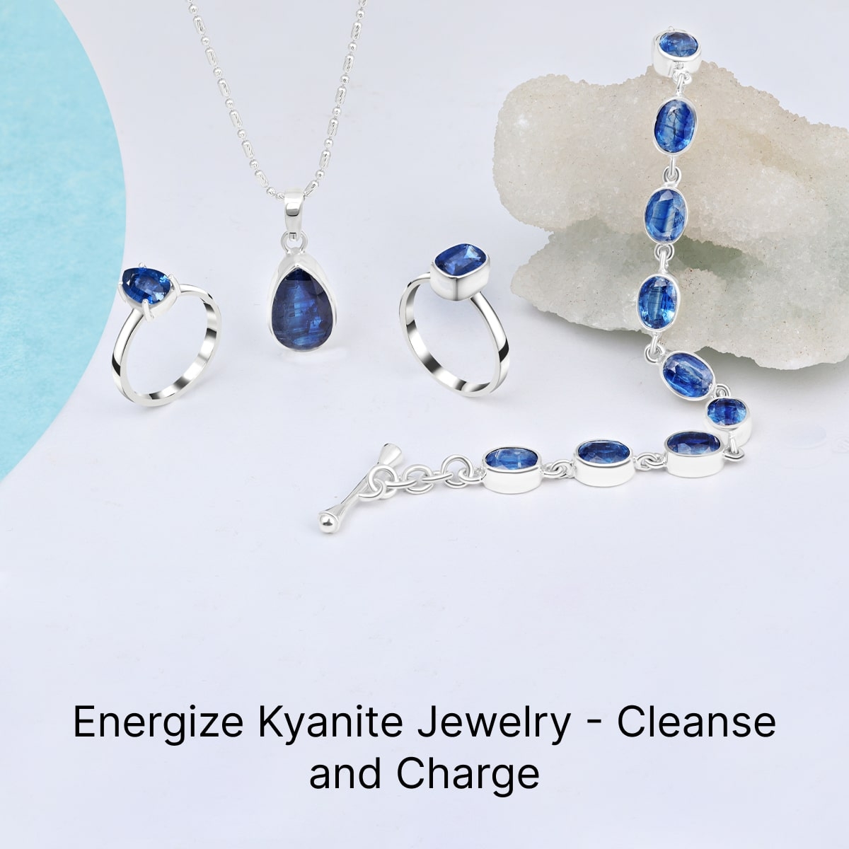 Revitalizing Your Kyanite Jewelry by Cleansing and Charging