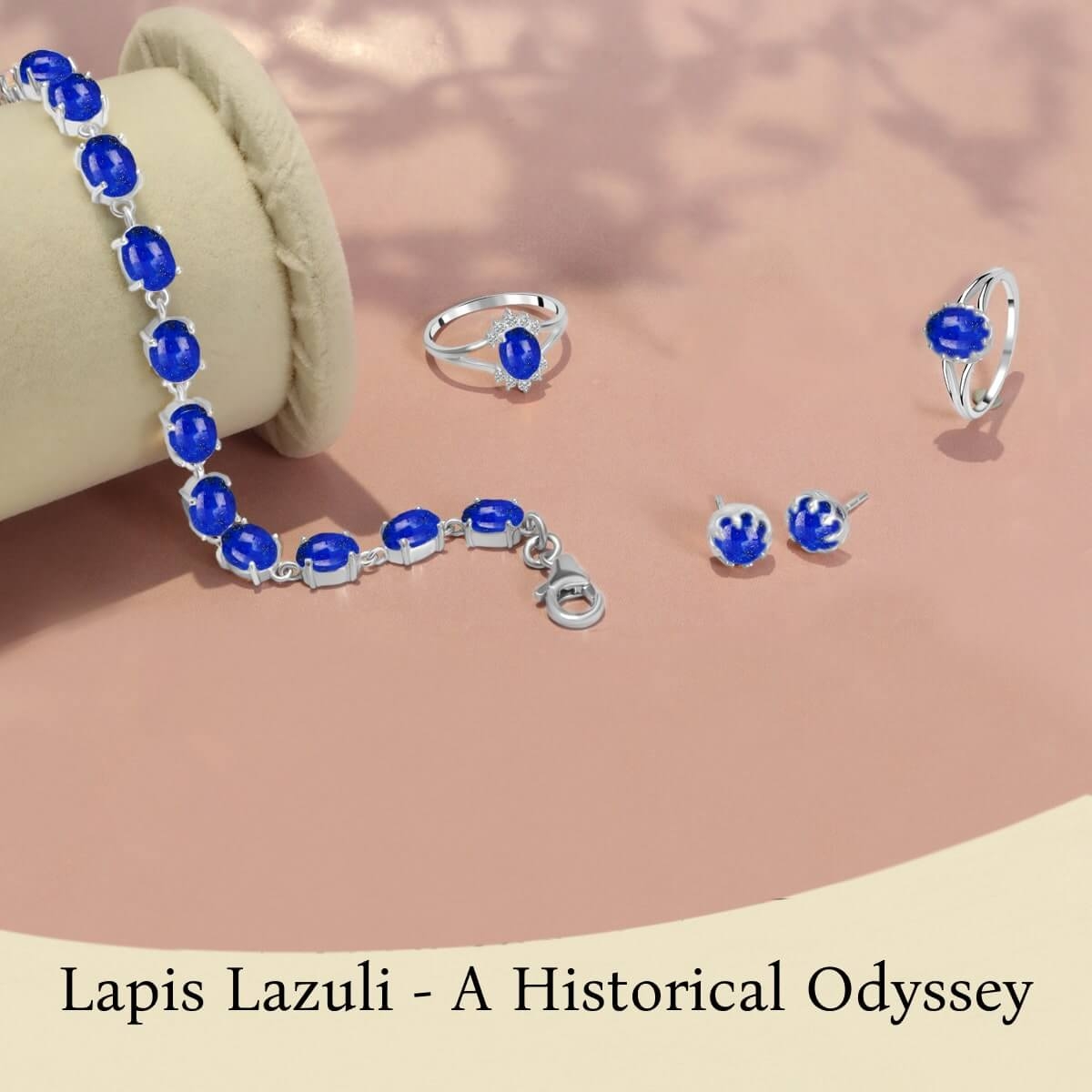 Lapis Lazuli Elastic Beads Bracelet – Amayra Crystals