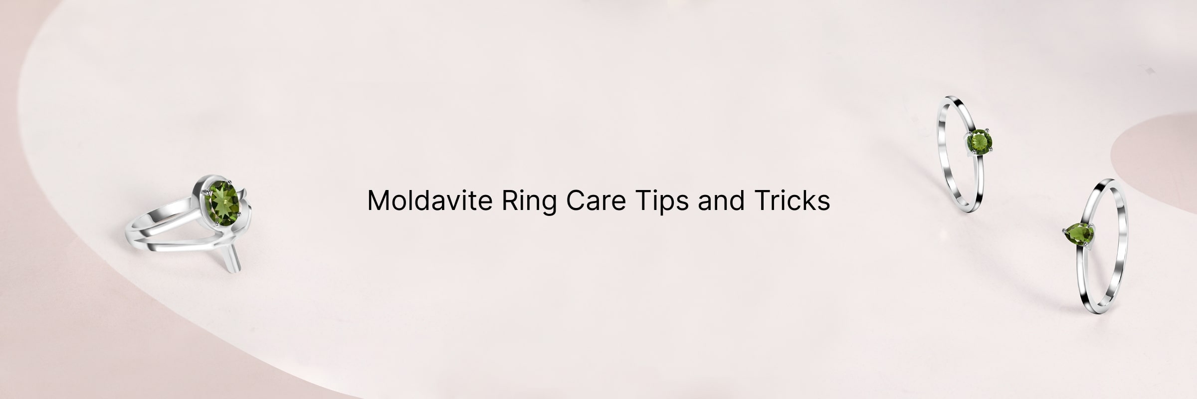 Cleaning, Care, and Maintenance of Your Moldavite Ring
