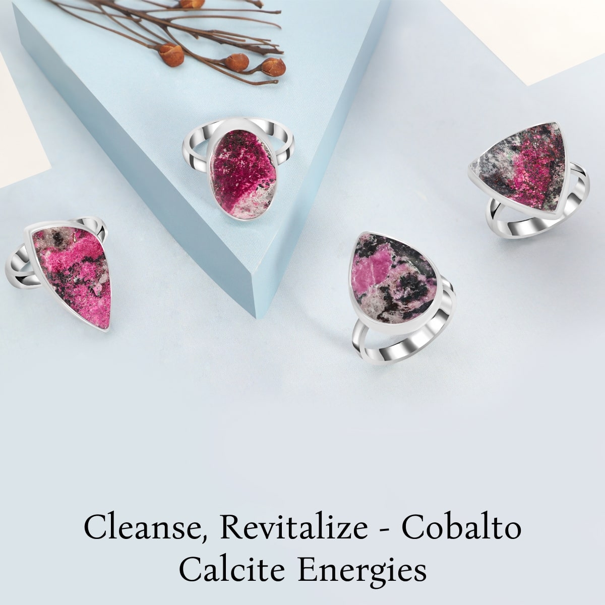 Cobalto Calcite Crystal Charging and Cleansing