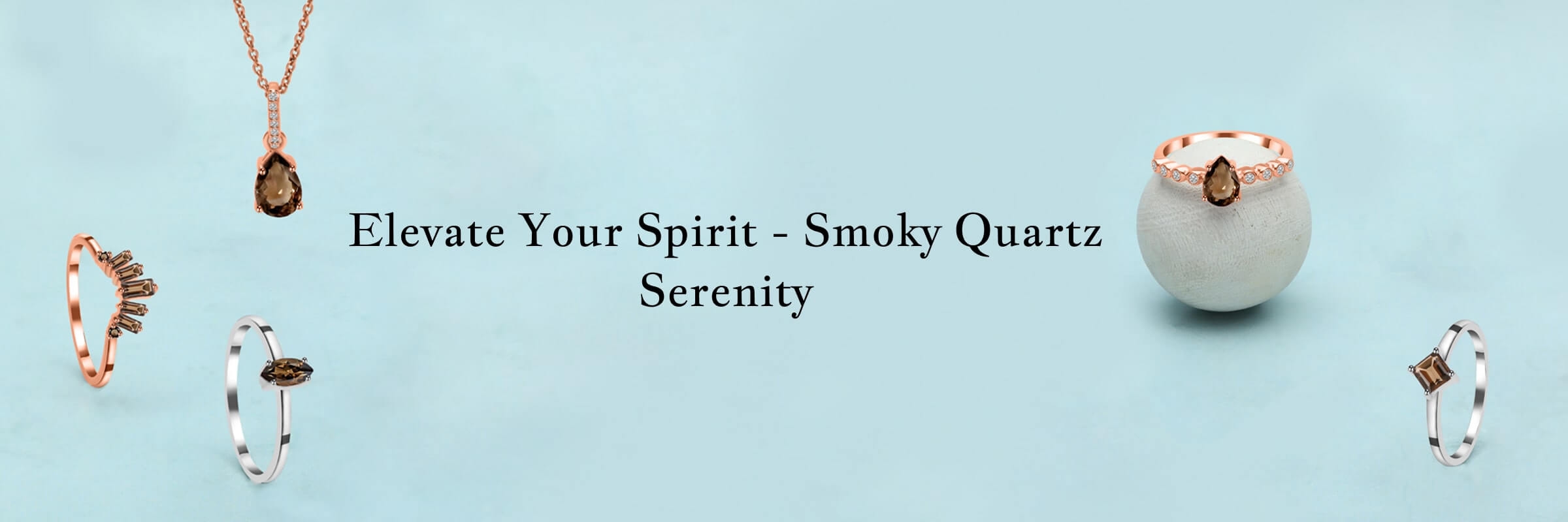 Smoky Quartz Bracelet | Buy Online Smoky Quartz Crystal Tumble Bracelet -  Shubhanjali