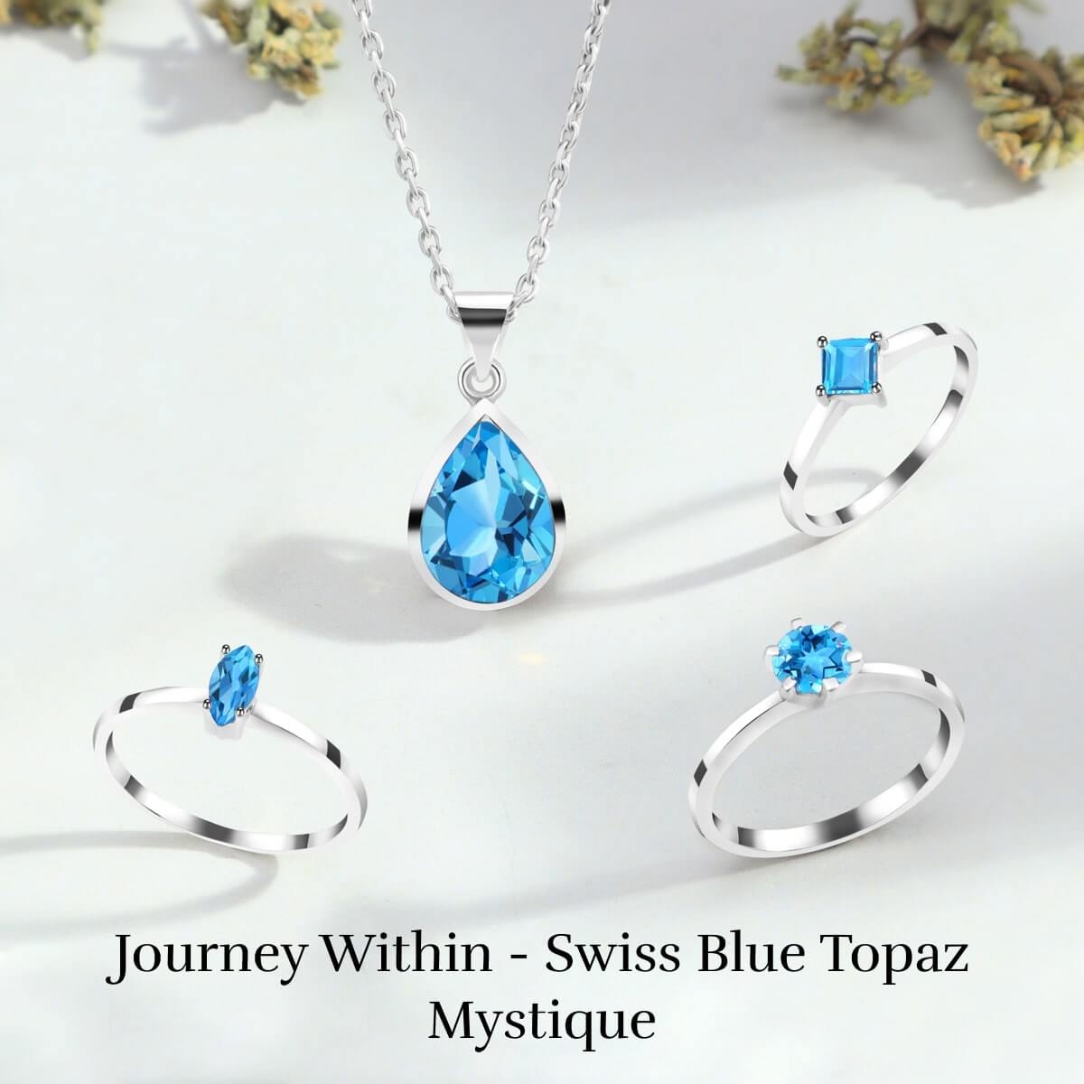 Nomadic Elegance: Blue Topaz Jewelry for Adventurous Souls